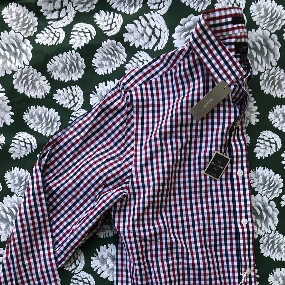 J crew men’s dress shirt NEW W TAGS